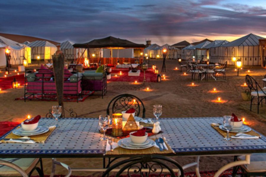 Marrakech To Merzouga Desert 5 Days Tour with Luxury Camp